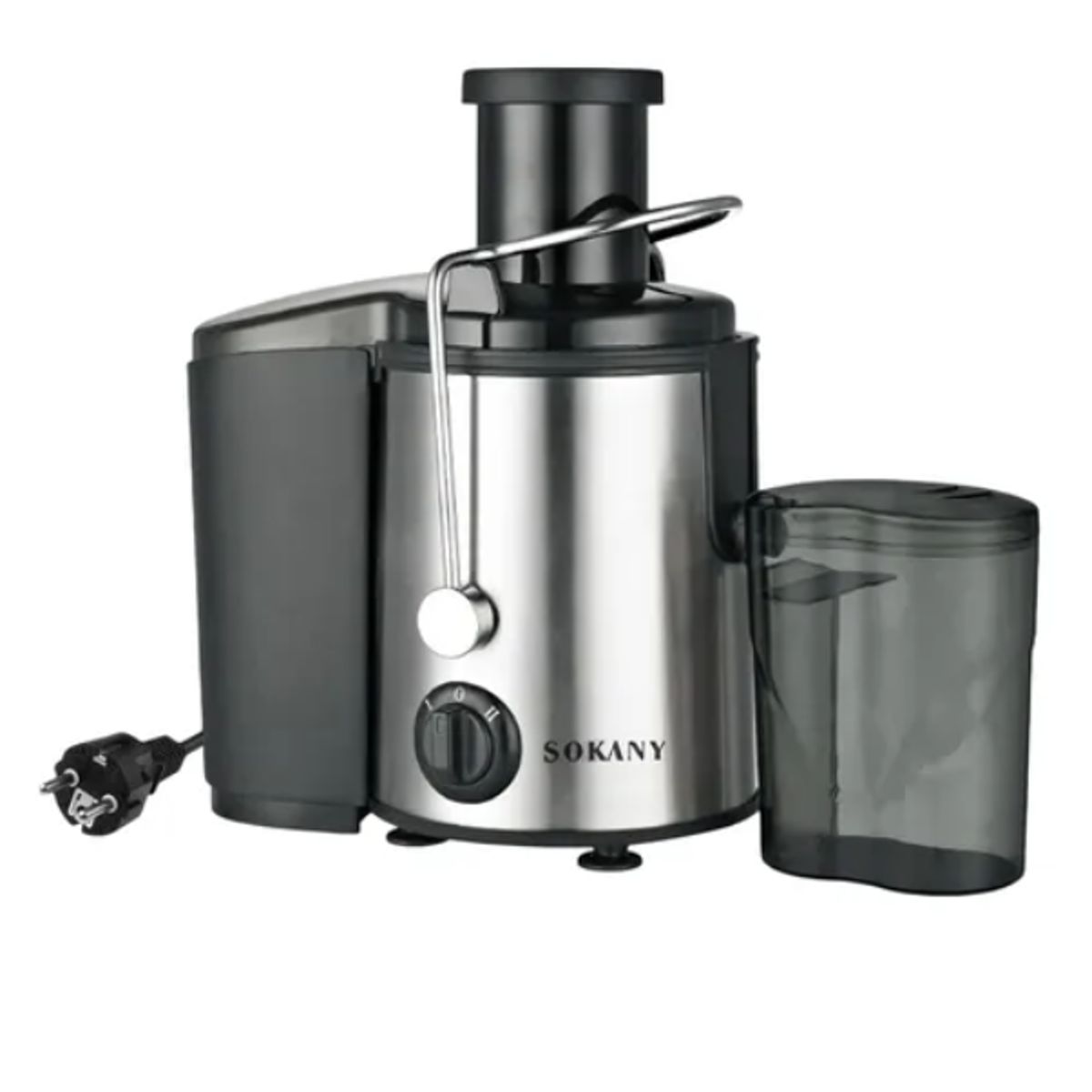 INNOVA - Extractor Jugo Eléctrico 800w Acero Inoxidable 2 Velocidades