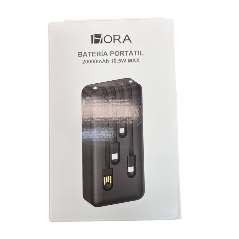 GENERICO - Batería Portátil 1hora De 20000 mah  Energía Confiable