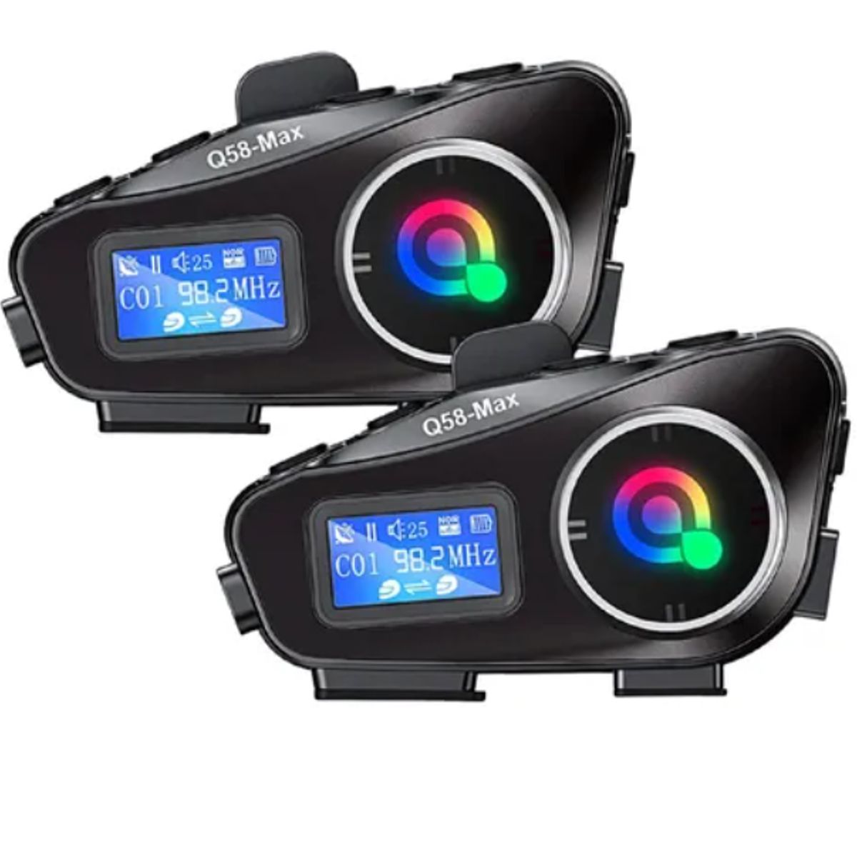 INNOVA - Intercomunicadores X2 Para Casco Moto Bluetooth Q58-max 500m