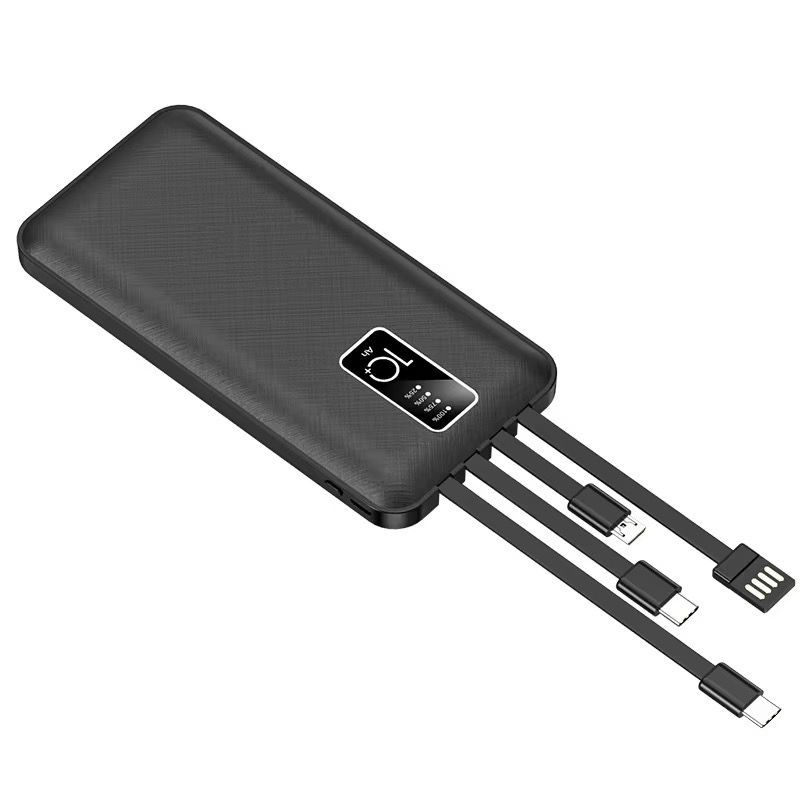 GENERICO - Batería Portátil 1hora 10000 mah  Carga Rápida Tamaño Compacto