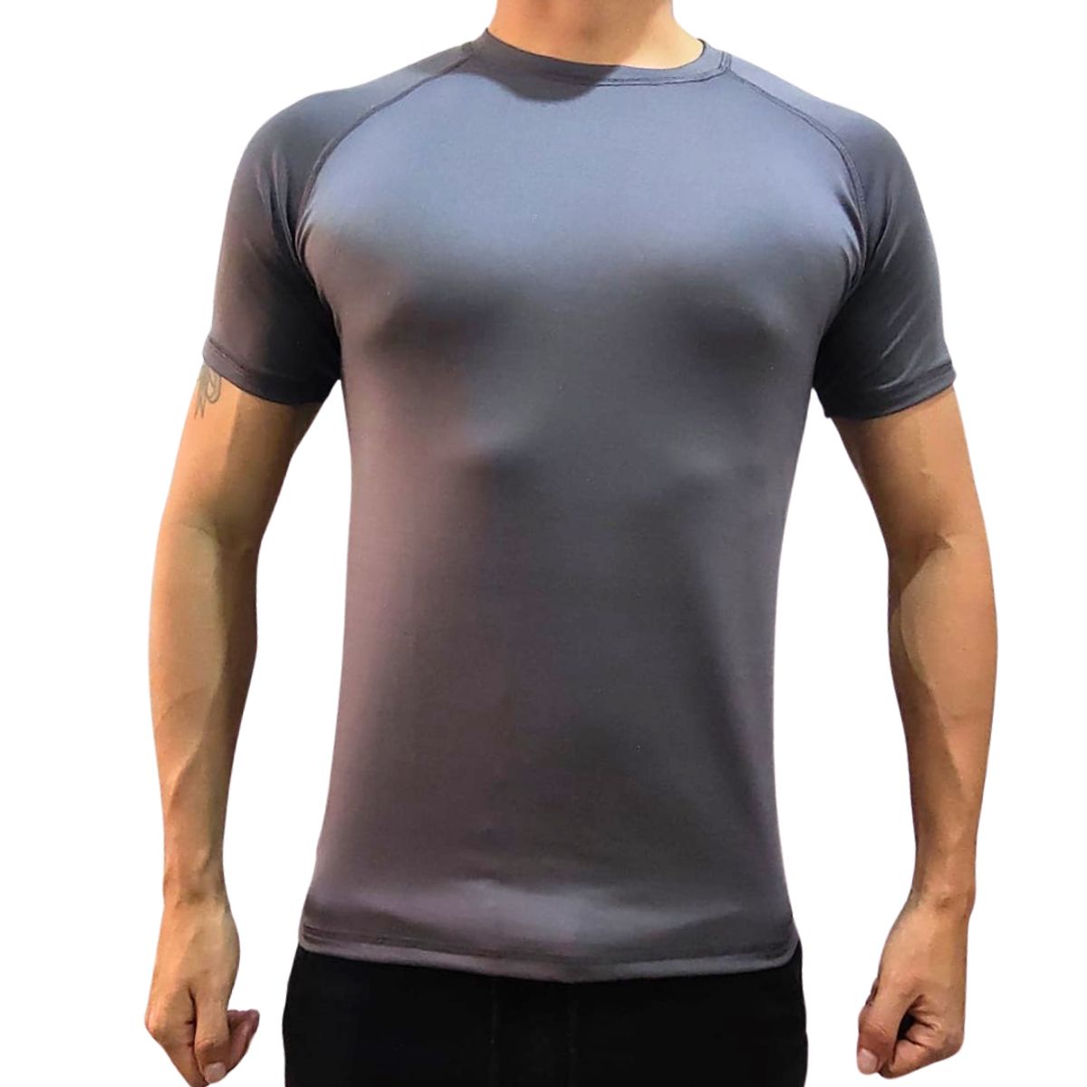 SPORT - Camiseta Deportiva Licra Fría de Compresión Gym Crossfit Ejercicios