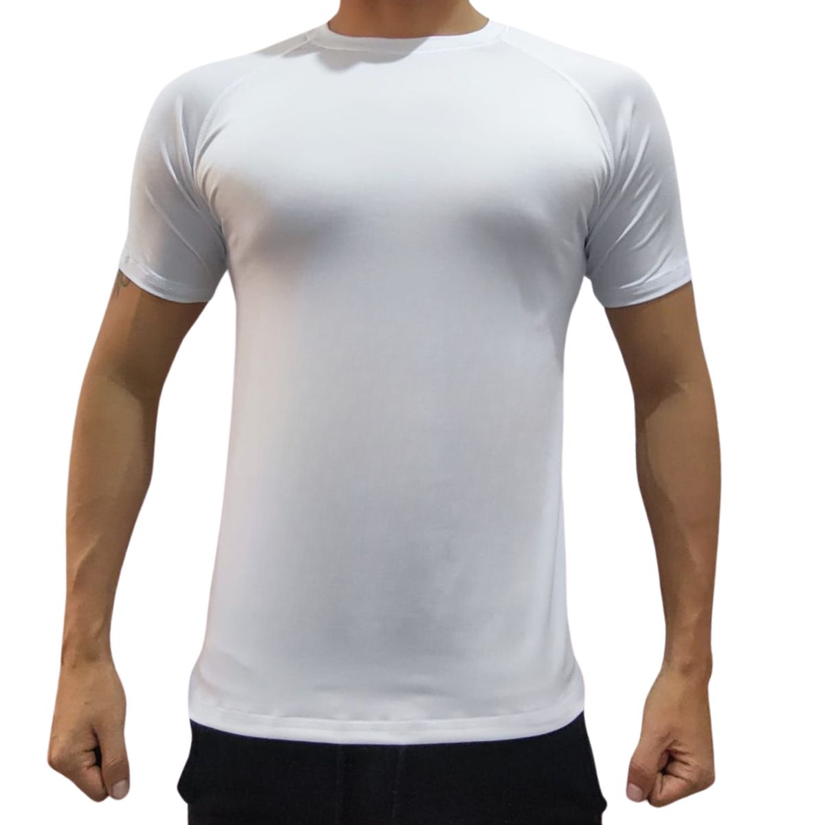 SPORT - Camiseta Deportiva Licra Fría de Compresión Gym Crossfit Ejercicios