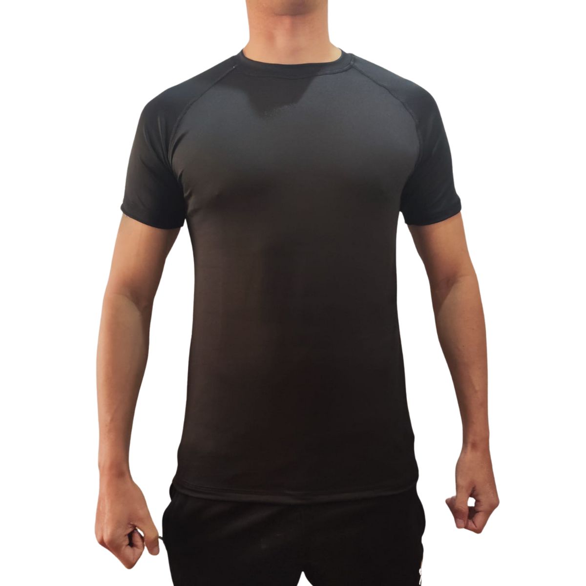 SPORT - Camiseta Deportiva Licra Fría de Compresión Gym Crossfit Ejercicios