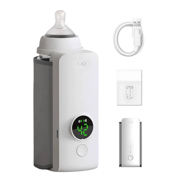 &quot;Calentador De Biberones Portátil Inalámbrico Recargable&quot;