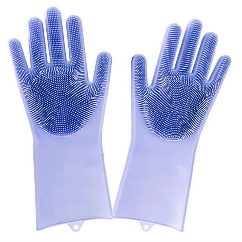 GENERAL - Guantes Mágicos De Silicona Lavaplatos Antideslizante Morado
