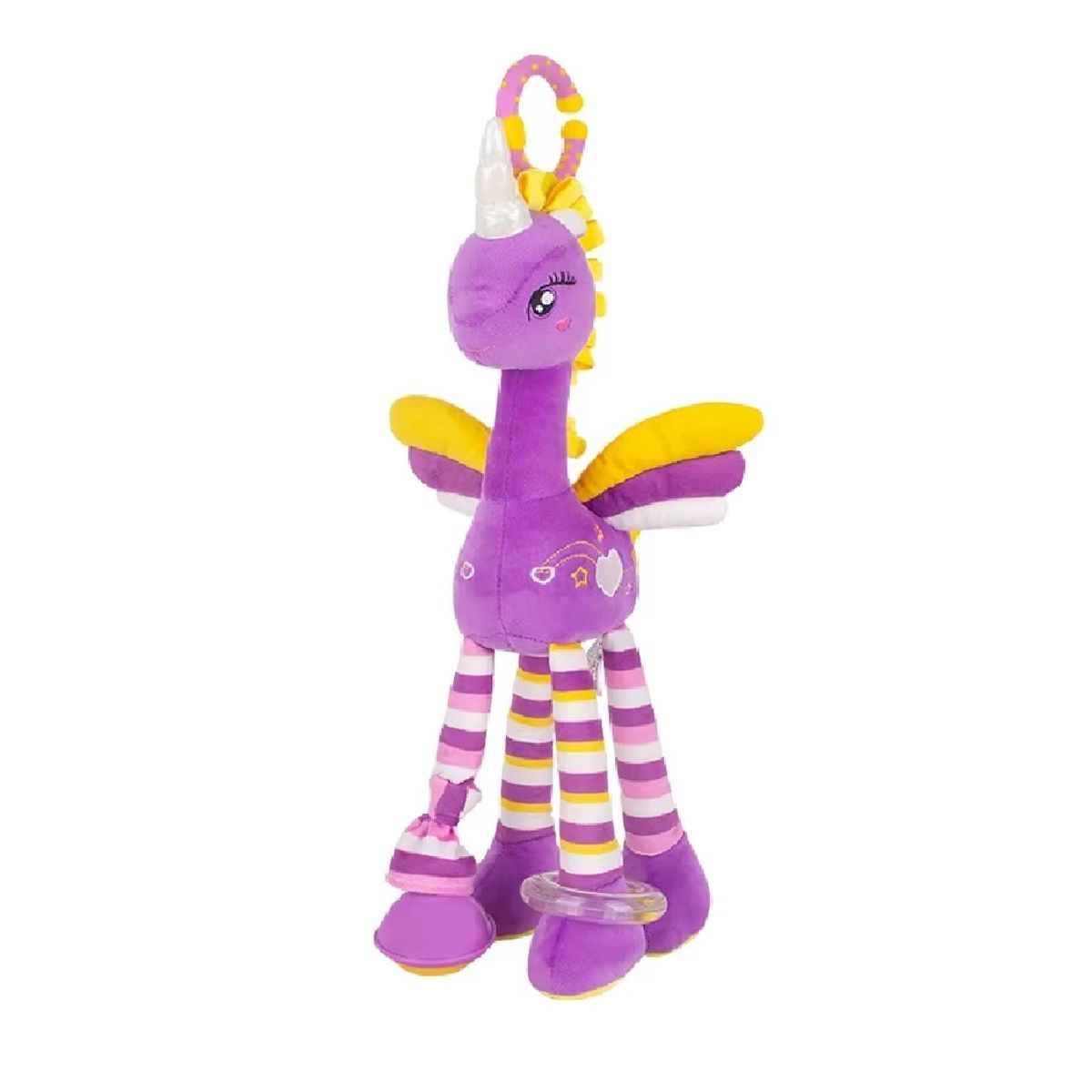 SIN ETIQUETAS - Sonajero Sensorial Diseño Unicornio