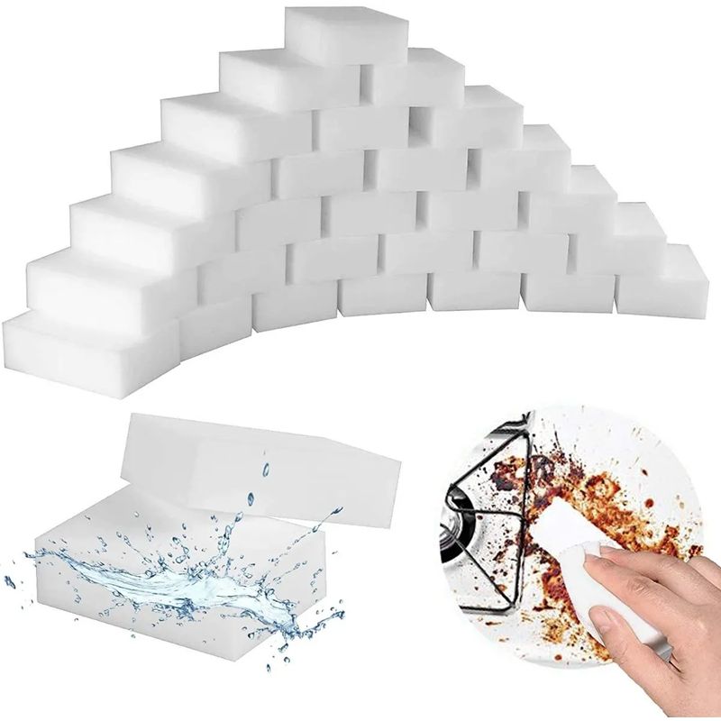 GENERICO - 10 Esponjas Magicas Borrador Melamina