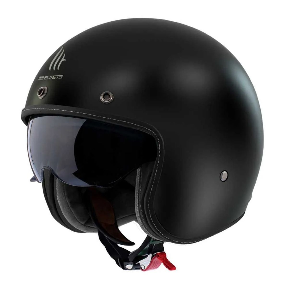 MT HELMETS - CASCO MOTO MT LE MANS CERTIFICADO ECE2206 CAFÉ RACER MATE