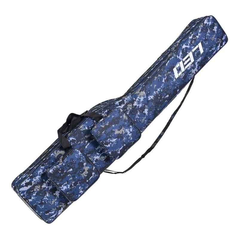 GENERICO - Maleta Estuche Para Caña De Pescar Pesca 130cm Azul