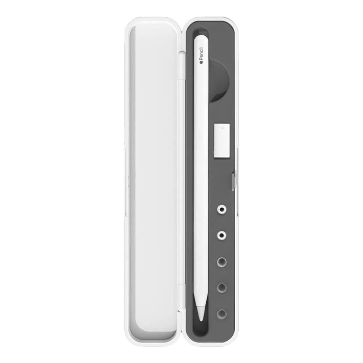 GENERICO - Estuche Para Apple Pencil 1 2 Primera Y Segunda Generacion Gris