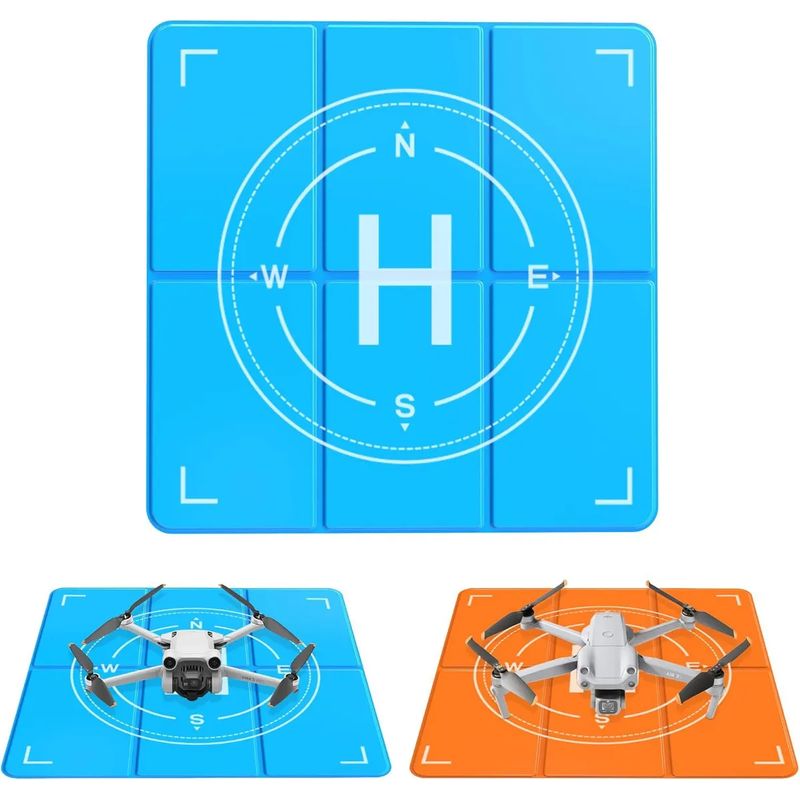 GENERICO - Pista Drone Aterrizaje Helipuerto Rigido 50x50cm