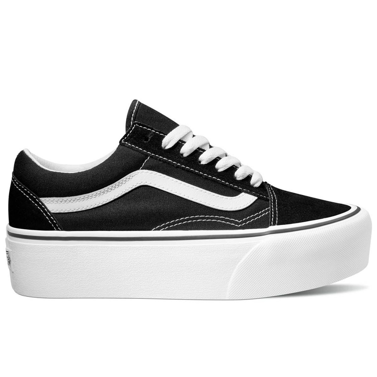 VANS - Tenis Mujer Vans Ua Old Skool Stackfo Negro VANS