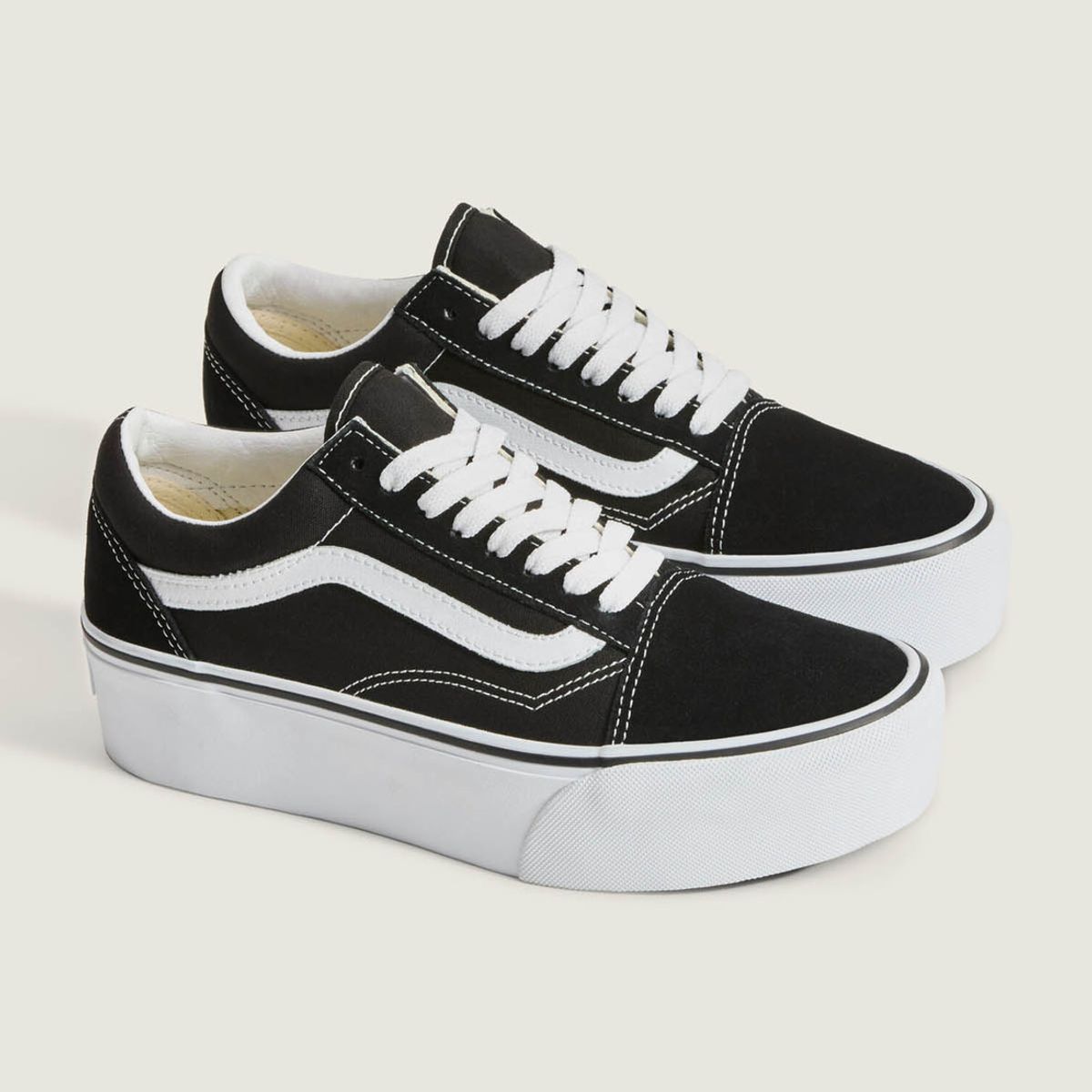 VANS - Tenis Mujer Vans Ua Old Skool Stackfo Negro VANS