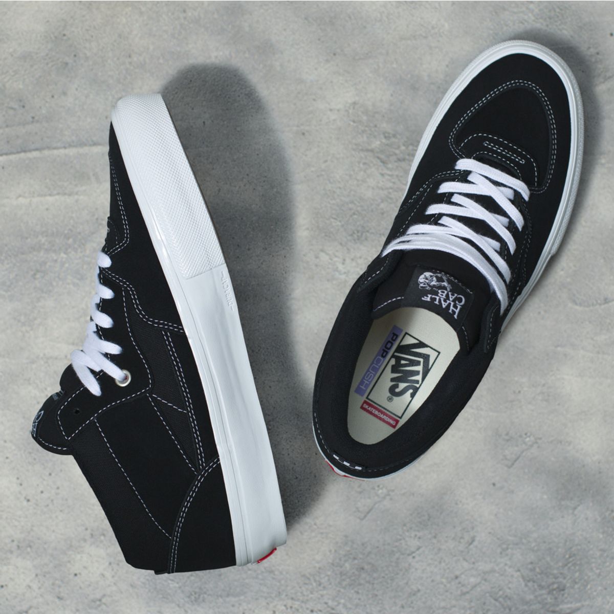 VANS - Tenis Hombre Vans Mn Skate Half Cab Negro VANS