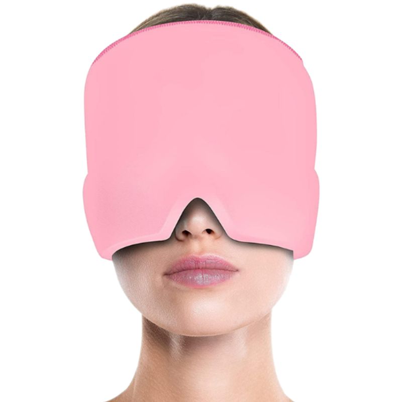 GENERICO - Gorro Para Migraña Alivio Compresa De Gel 360