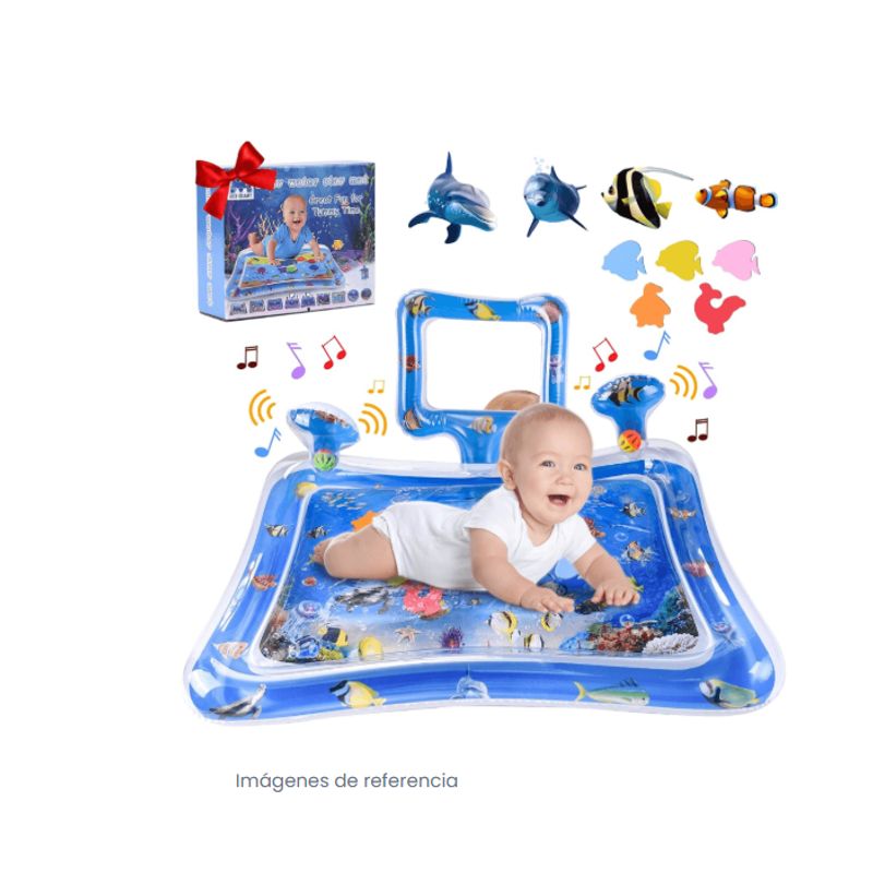 GENERICO - Colchoneta Tapete Agua Niños Estimulación Para Bebes