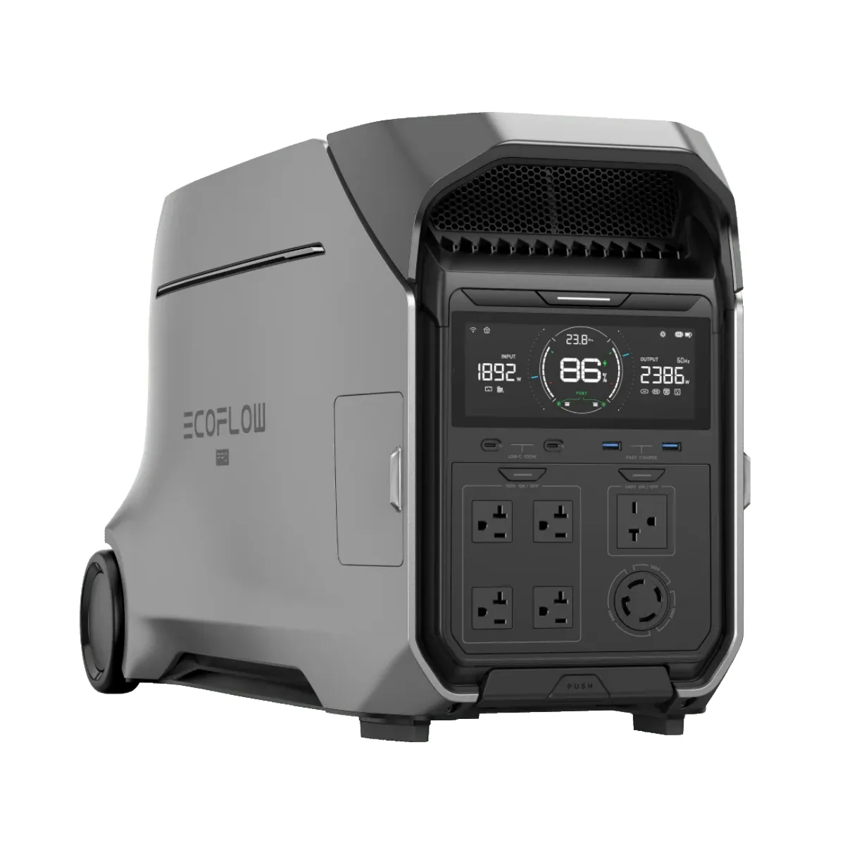 ECOFLOW - Estación de Energia Portatil Ecoflow DELTA PRO 3 4000W 4096Wh