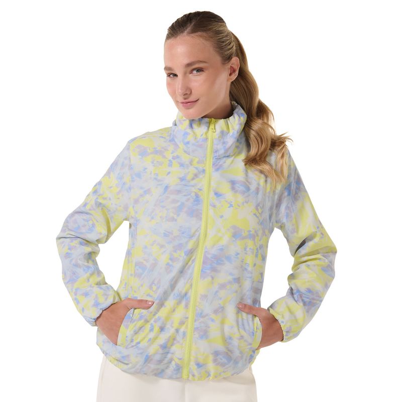 TOTTO - Chaqueta Liviana Para Mujer Gris Pray Totto