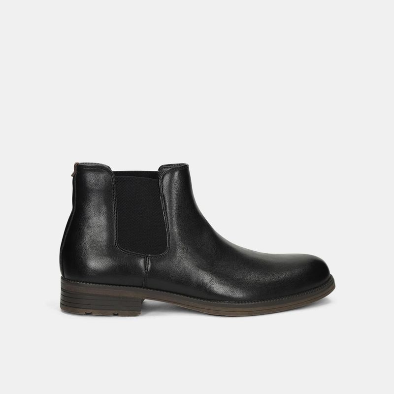 BATA - Botas Para Hombre Bata Negro Niels Tenso