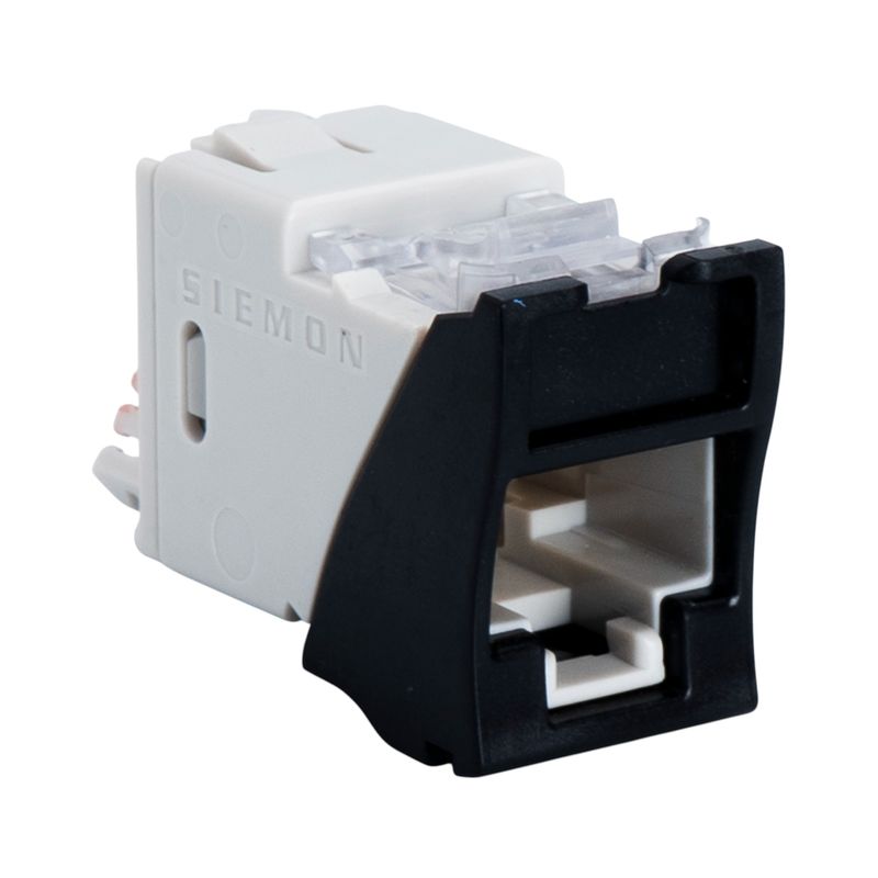 SIEMON - Jack Rj45 Cat 6A Blindado Z-MAX SIEMON Negro