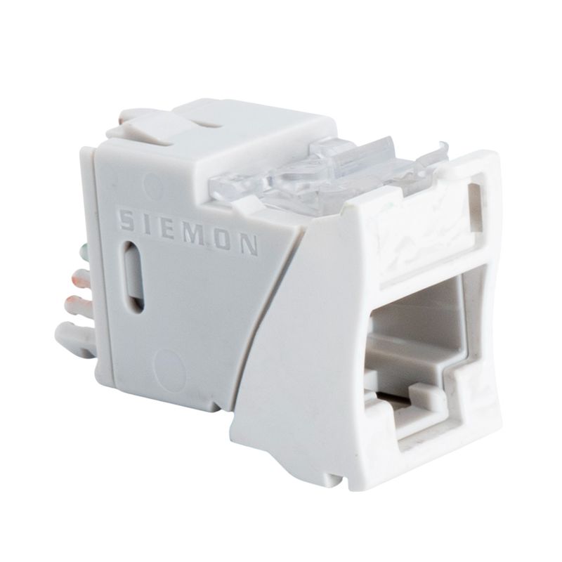 SIEMON - Jack RJ45 Cat 6A Blindado Z-MAX SIEMON blanco