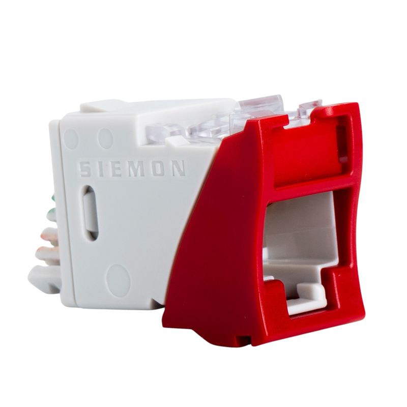SIEMON - Jack RJ45 Cat 6 UTP ULTRAMAX SIEMON Rojo