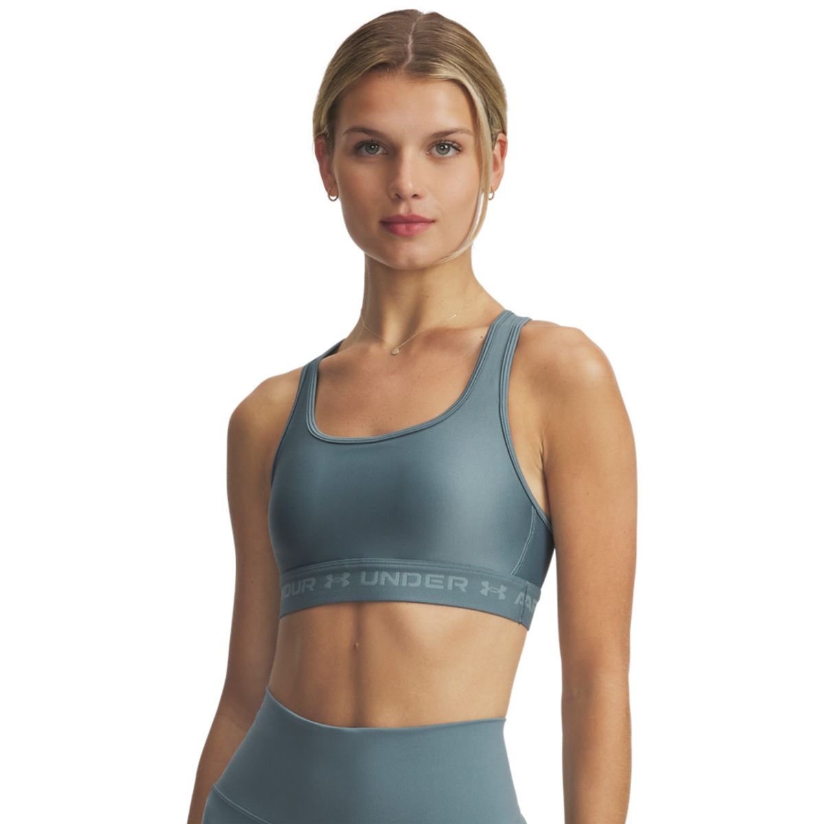 UNDER ARMOUR - Sujetador Mujer Under Armour CROSSBACK MID BRA Azul UNDER ARMOUR