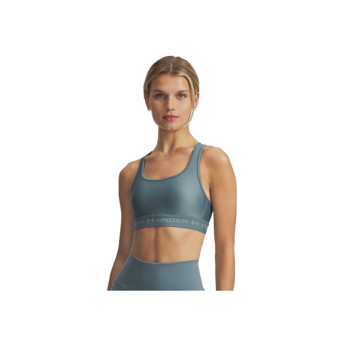 UNDER ARMOUR - Sujetador Mujer Under Armour CROSSBACK MID BRA Azul UNDER ARMOUR