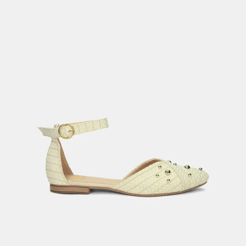 BATA - Baletas Para Mujer Bata Beige Kalel