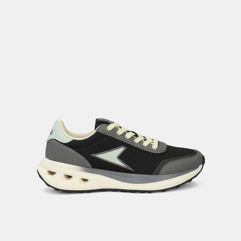POWER - Tenis Deportivos Para Mujer Power Negro Force 25 Retoro