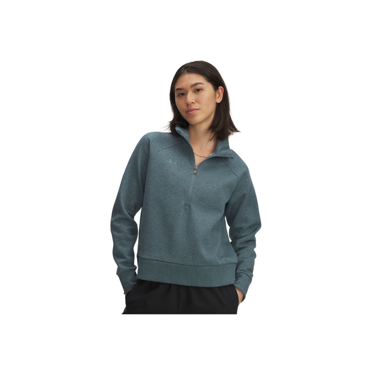 UNDER ARMOUR - Buzo Mujer Under Armour UA RIVAL FLEECE HZ Azul UNDER ARMOUR