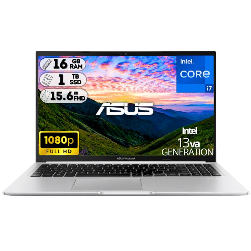 ASUS - Portátil ASUS Vivobook X1502VA I7-13620H 16GB 1TB SSD 156FHD