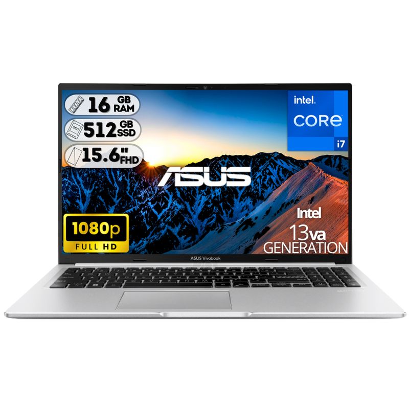 ASUS - Portátil ASUS Vivobook X1502VA I7-13620H 16GB RAM 512GB SSD 15,6 FHD
