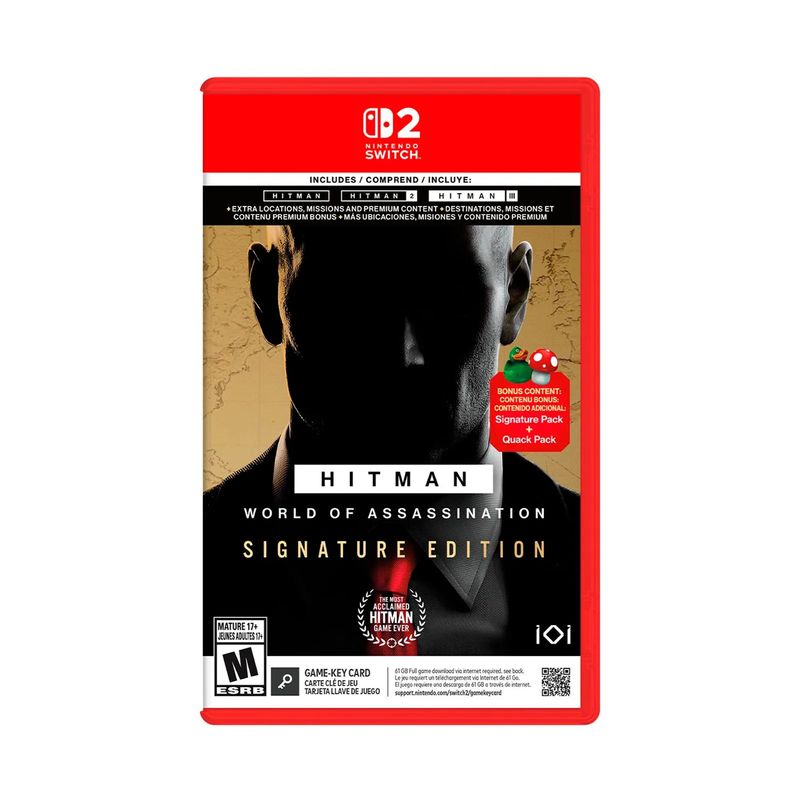 NINTENDO - Hitman World Of Assassination - Signature Edition Nintendo Switch 2