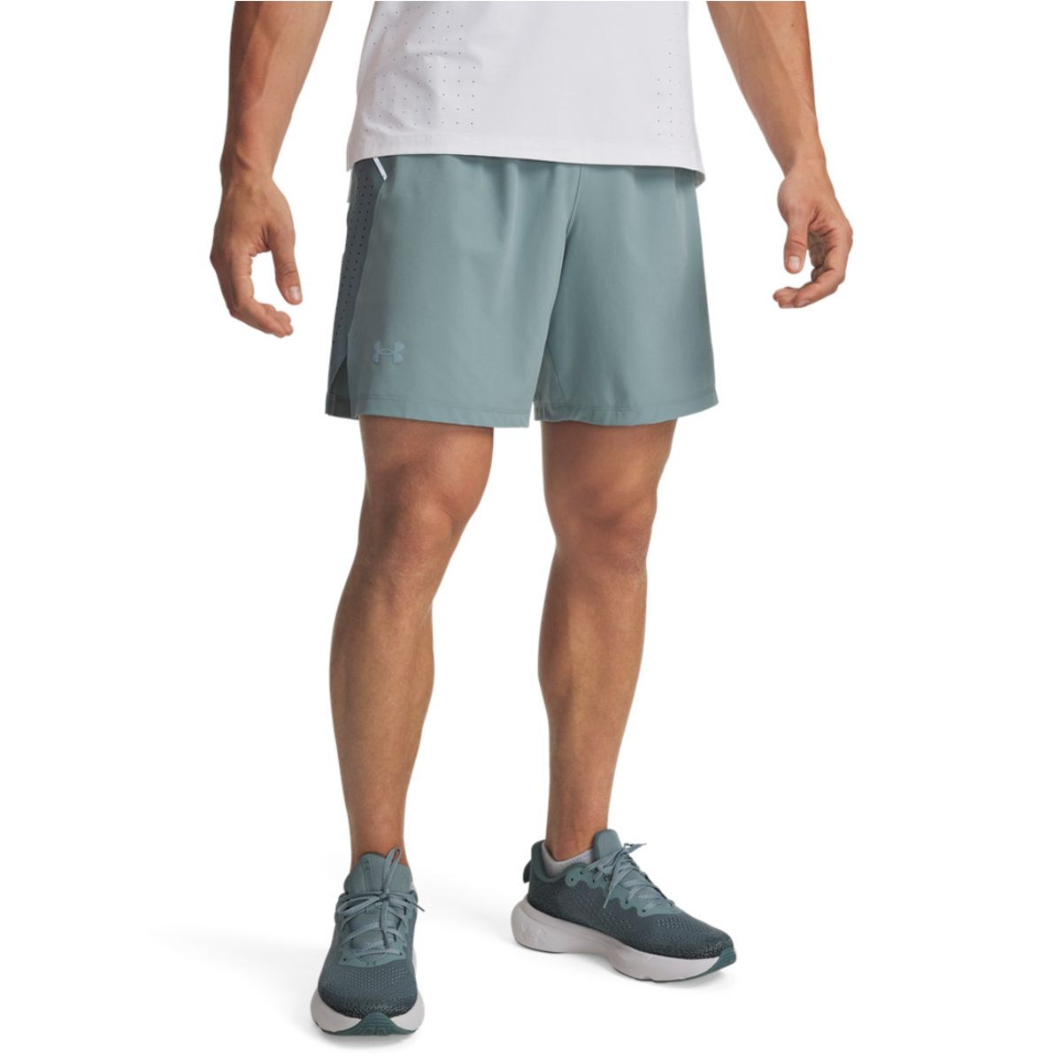 UNDER ARMOUR - Shorts Hombre Under Armour LAUNCH PRO 7 SHORTS Verde UNDER ARMOUR