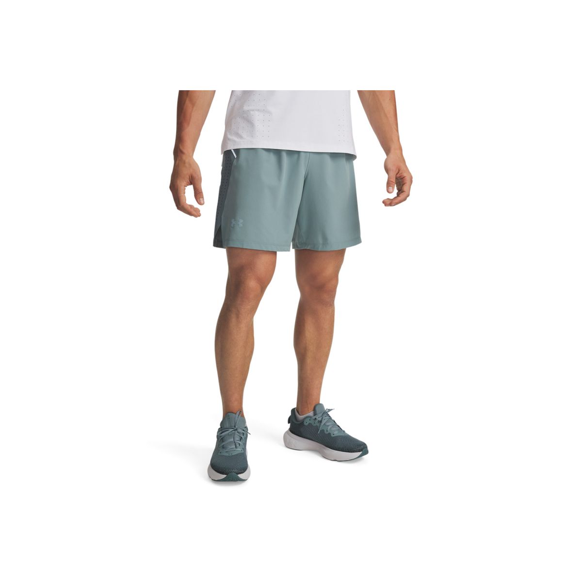 UNDER ARMOUR - Shorts Hombre Under Armour LAUNCH PRO 7 SHORTS Verde UNDER ARMOUR