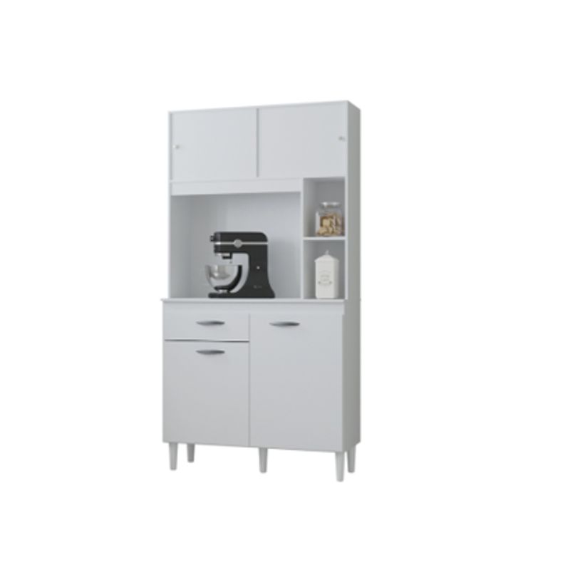 GENERICO - Alacena para Cocina Mueble Auxiliar Duda 90 Blanco