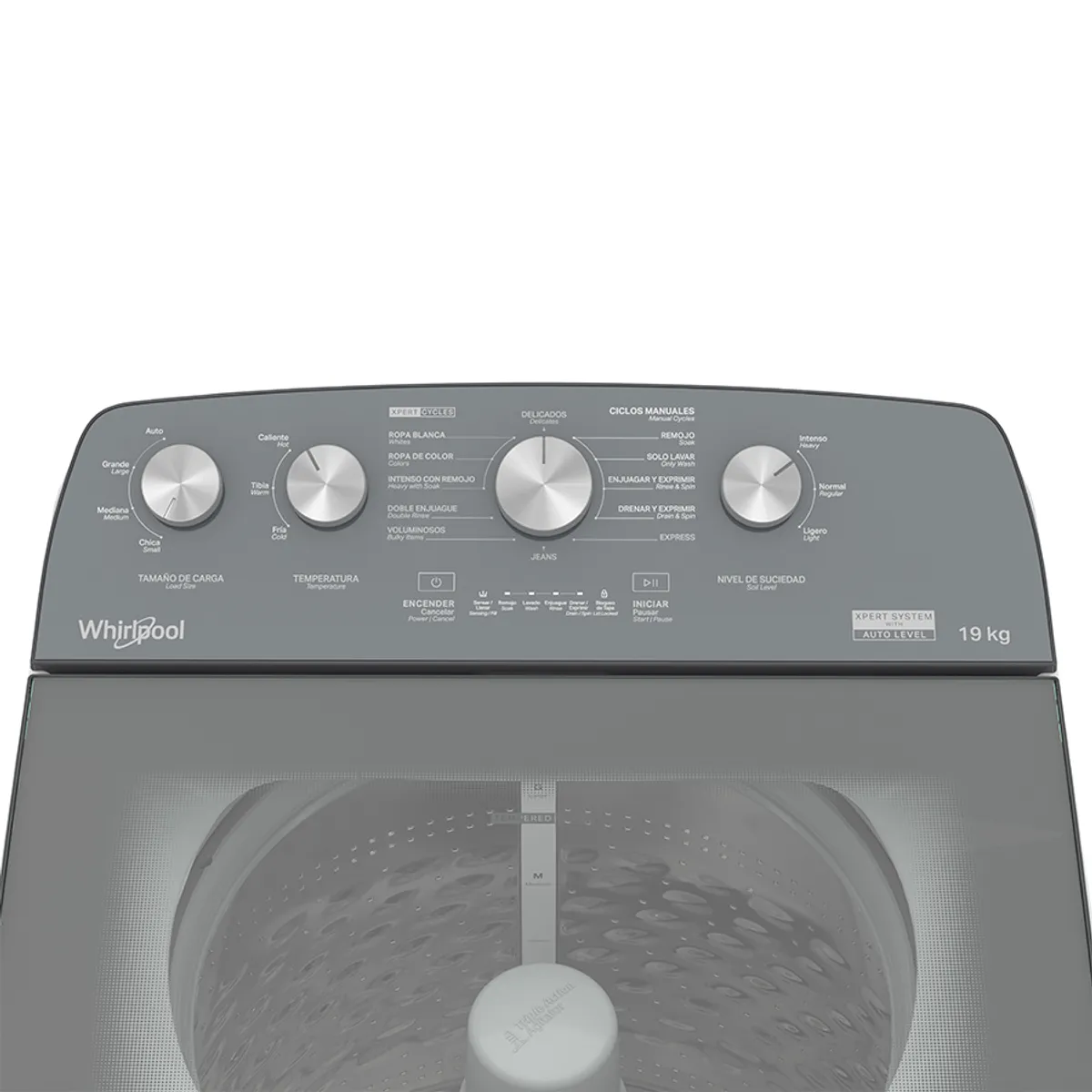 WHIRLPOOL - Lavadora Carga Superior 19kg