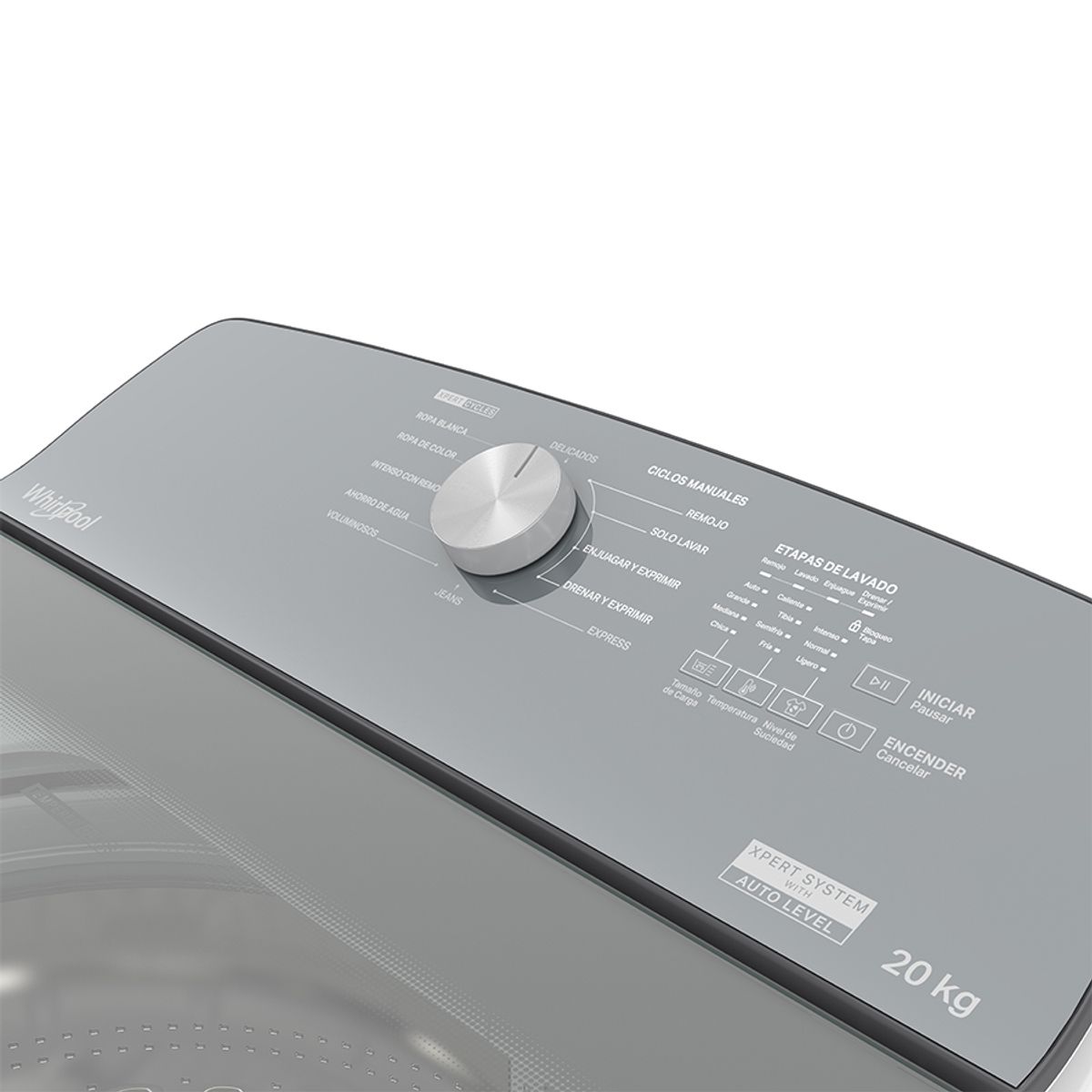 WHIRLPOOL - Lavadora Carga Superior 20kg Xpert System Impeller