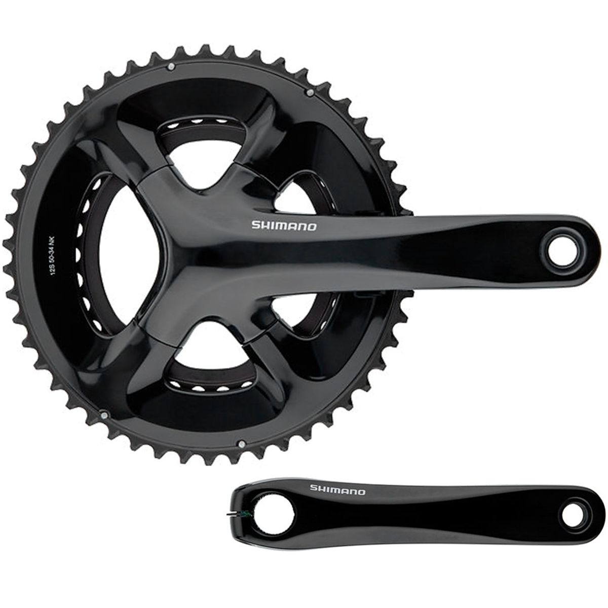 SHIMANO - Plato Biela Shimano 105 Rs520 12 Velocidades Biplato 50/34