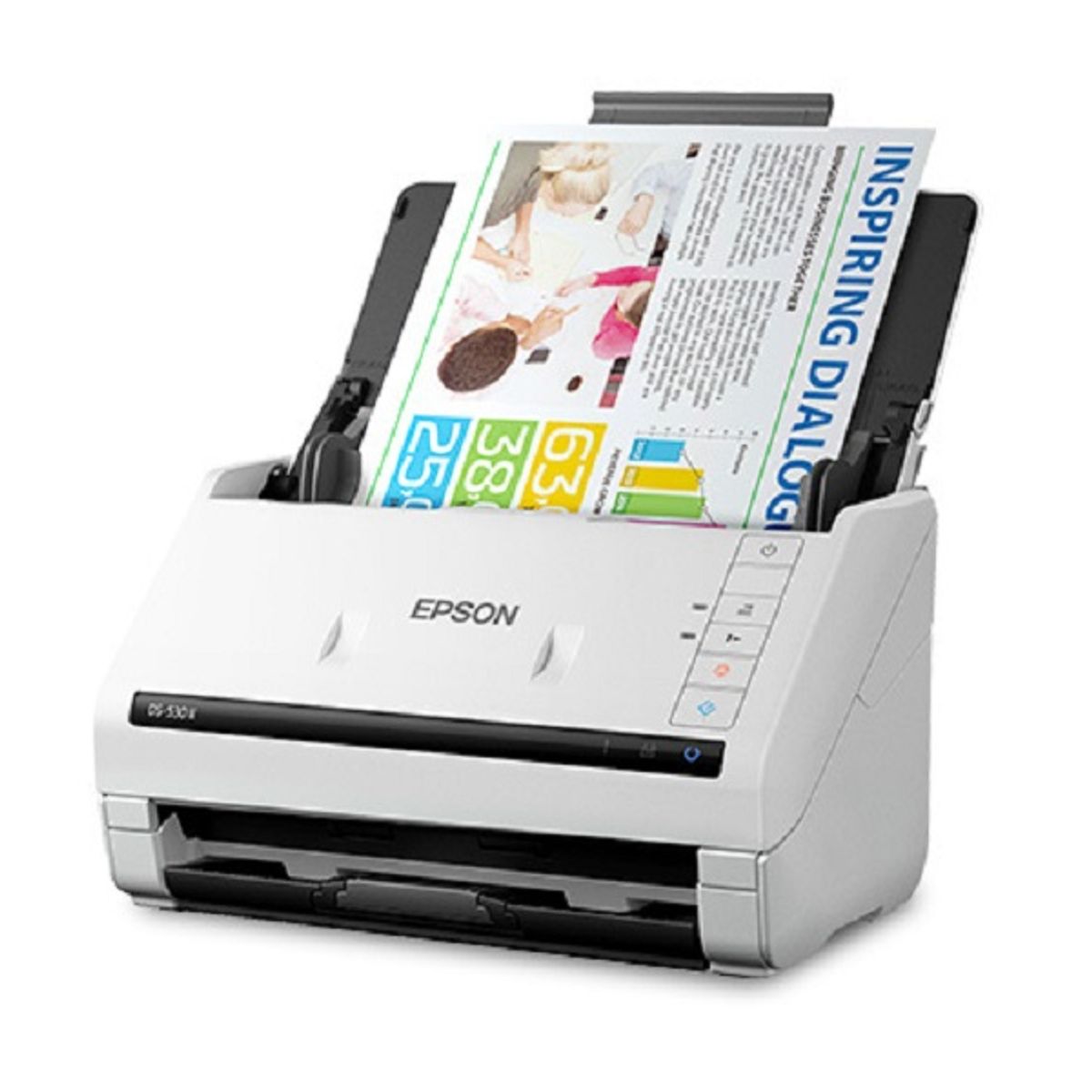 EPSON - ESCANER AUTOMATICO DOCUMENTOS EPSON Workforce DS-530 II DUPLEX