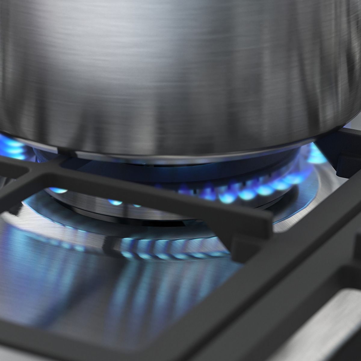 WHIRLPOOL - Cubierta de Gas 34 PULGADAS