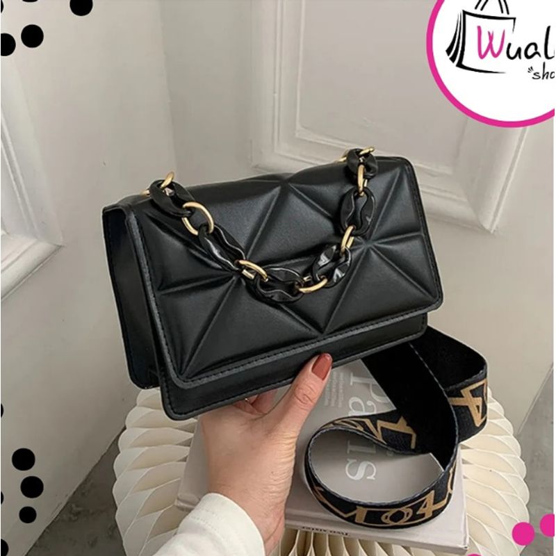 BOLSOS Y ACCESORIOS MB - CARTERA ELEGANTE MUJER MULTIUSOS  BANDOLERA Y DE MANO