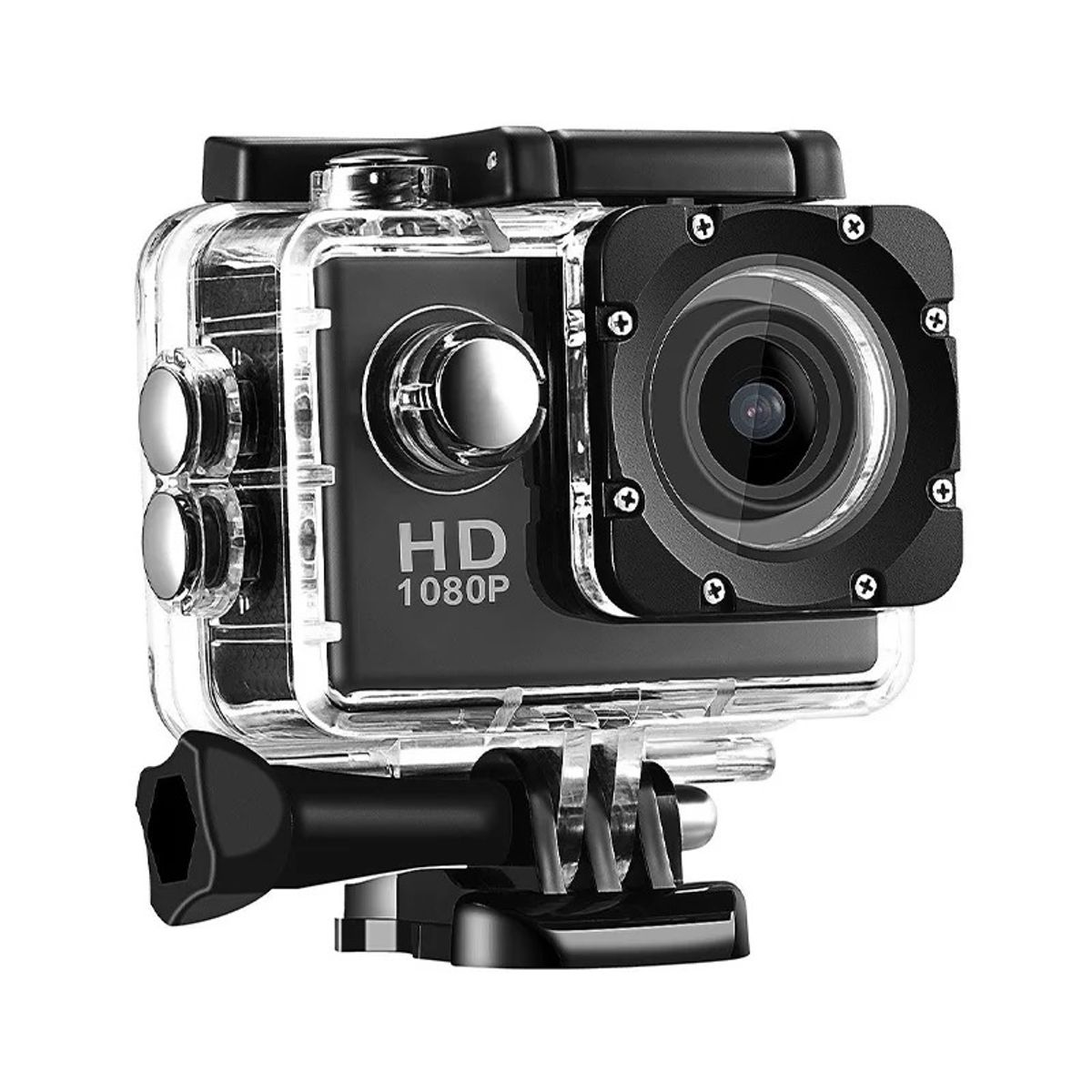 GENERICO - Cámara Deportiva Impermeable Tipo GoPro HD 1080p