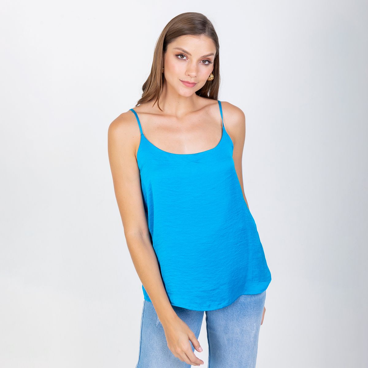 ADRISSA - Blusa Olivia Básica De Tiras Para Mujer Adrissa