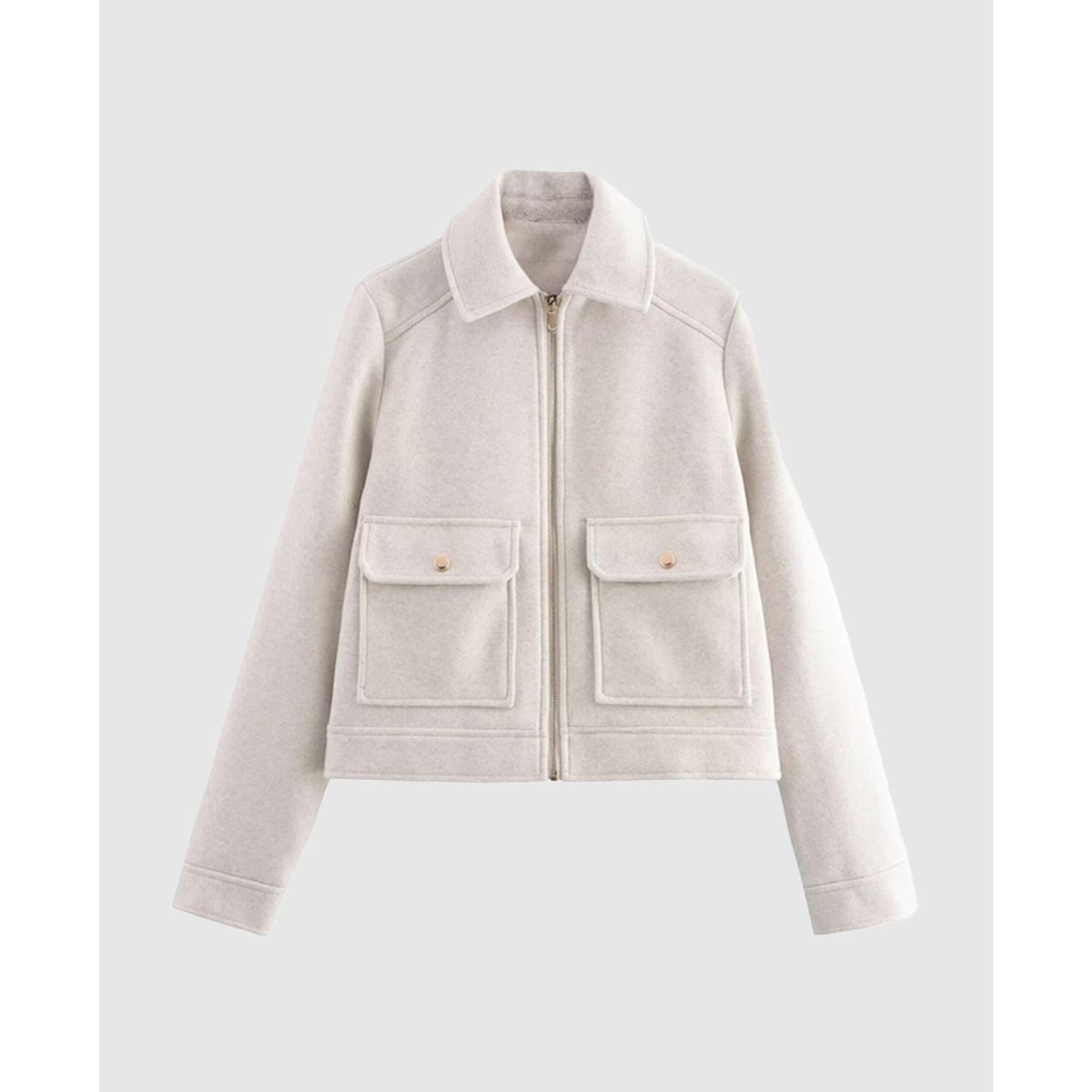 VANN - Cazadora Soft Con Cremallera Para Mujer