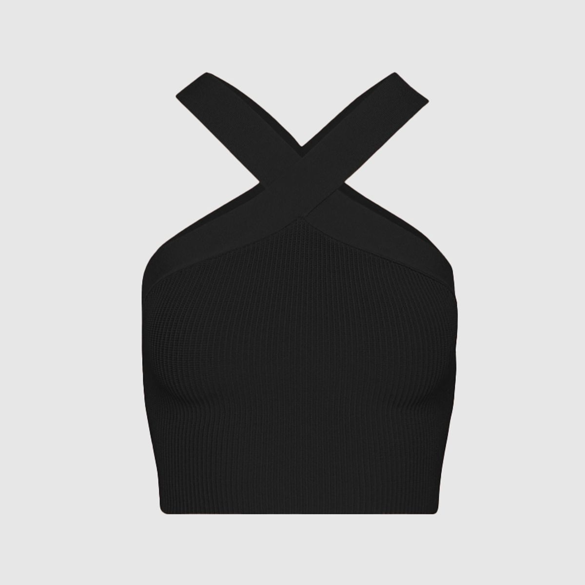 VANN - Top Para Mujer Halter Crop Top