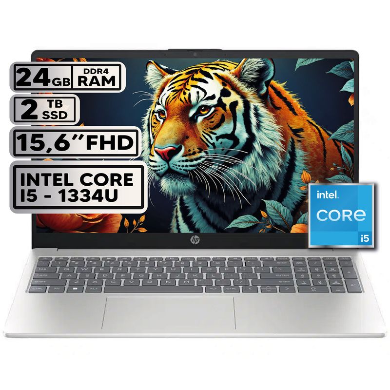 HP - PORTATIL HP INTEL CORE I5-1334U 24GB RAM 2TB SSD PANTALLA 156 FHD