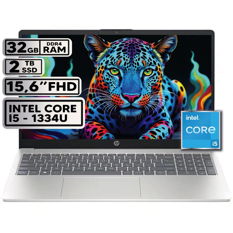 HP - PORTATIL HP INTEL CORE I5-1334U 32GB RAM 2TB SSD PANTALLA 156 FHD