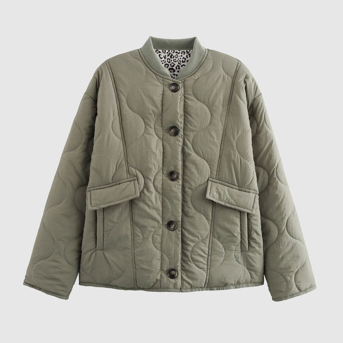 VANN - Cazadora Animal Print Para Mujer